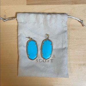 Kendra Scott Danielle earrings- turquoise